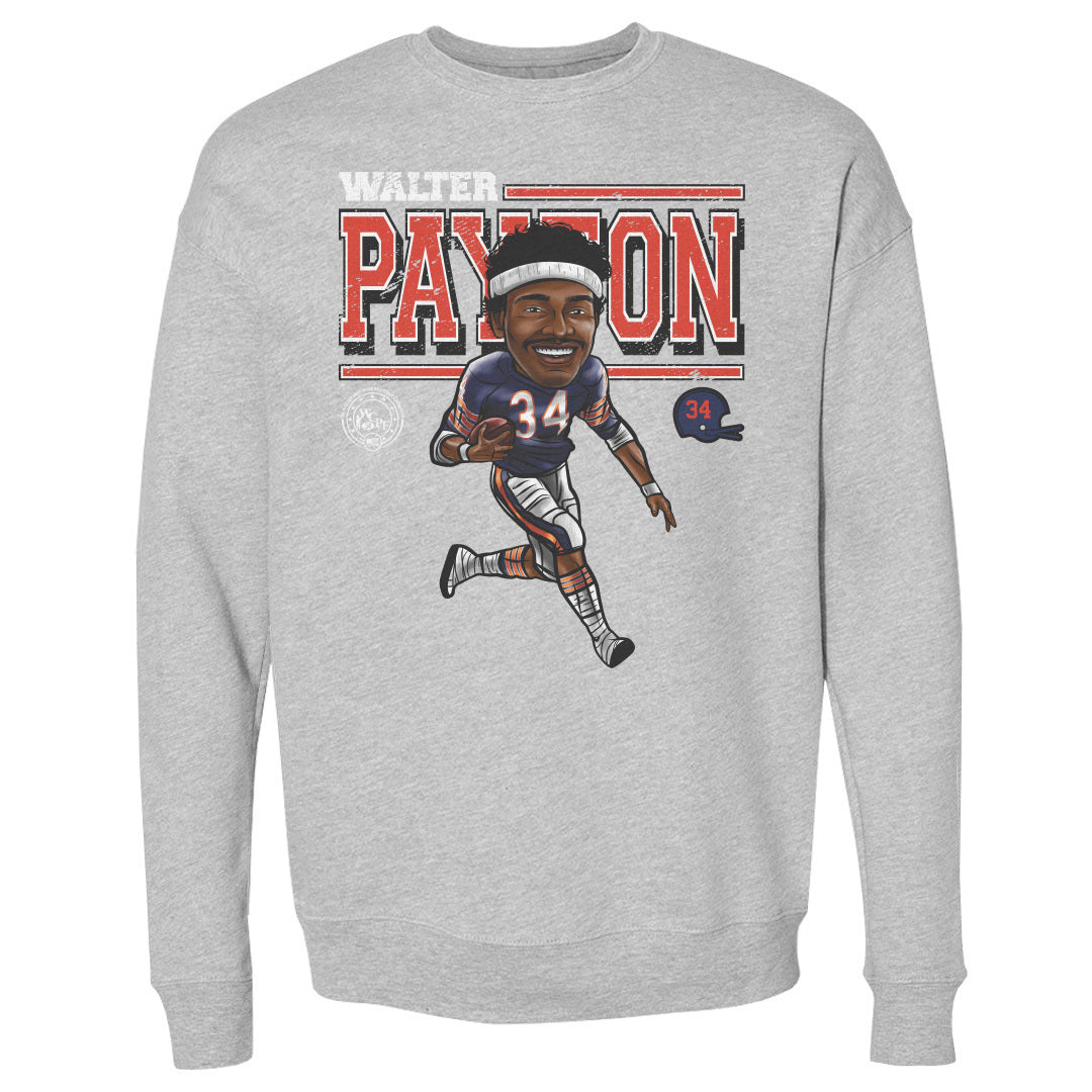 Walter Payton Men&#39;s Crewneck Sweatshirt | 500 LEVEL