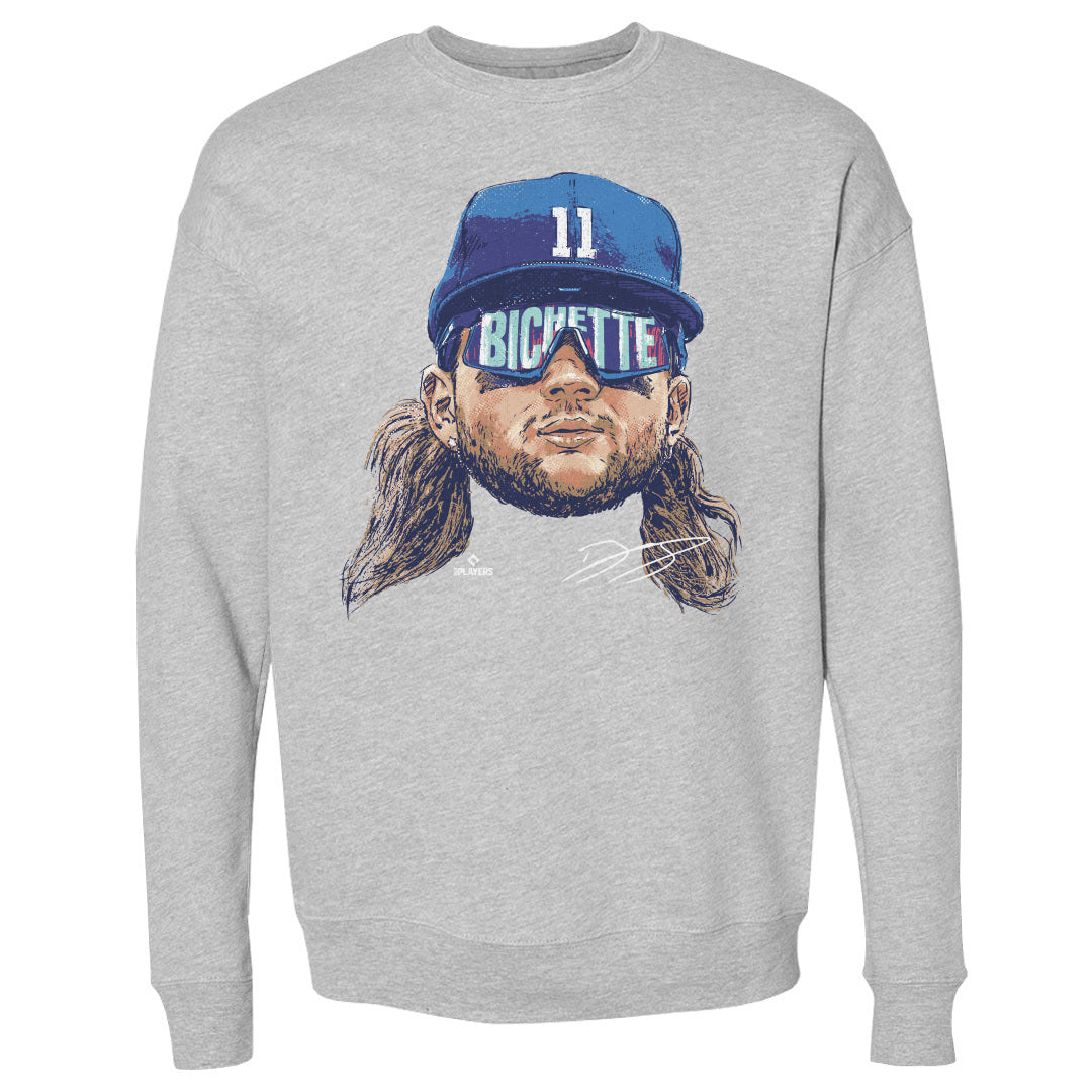 Bo Bichette Men&#39;s Crewneck Sweatshirt | 500 LEVEL