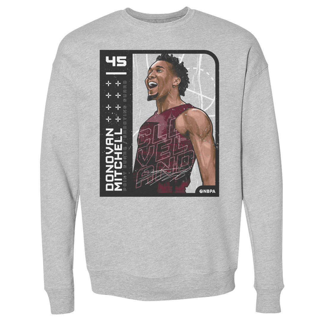 Donovan Mitchell Men&#39;s Crewneck Sweatshirt | 500 LEVEL