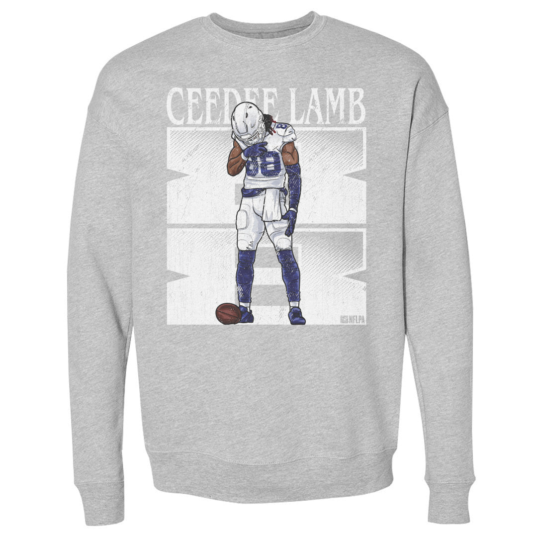 CeeDee Lamb Men&#39;s Crewneck Sweatshirt | 500 LEVEL