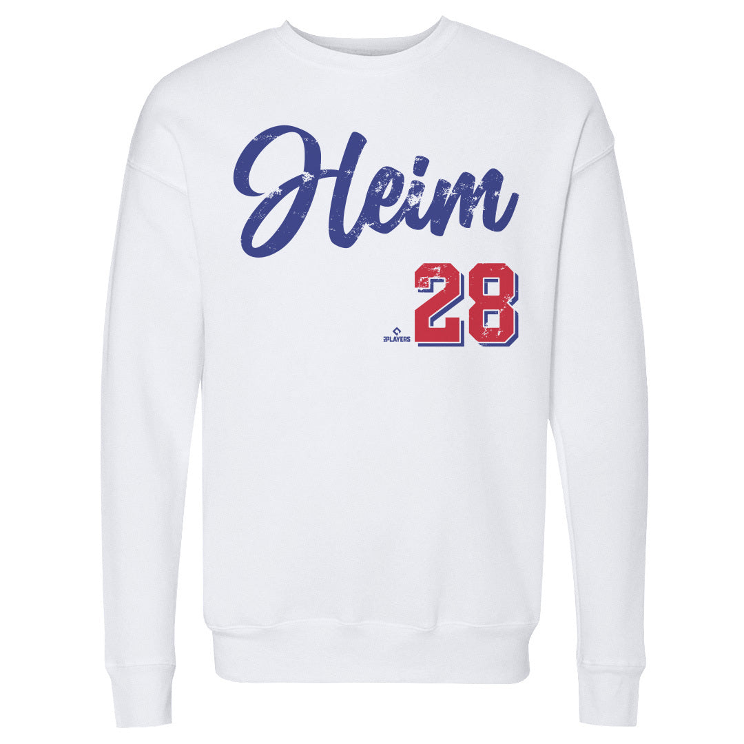 Jonah Heim Men&#39;s Crewneck Sweatshirt | 500 LEVEL