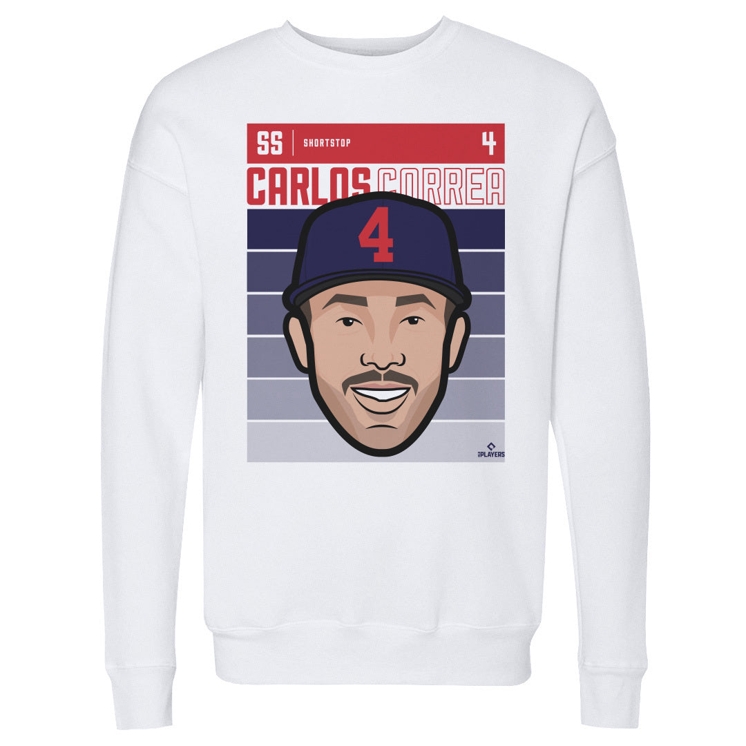 Carlos Correa Men&#39;s Crewneck Sweatshirt | 500 LEVEL