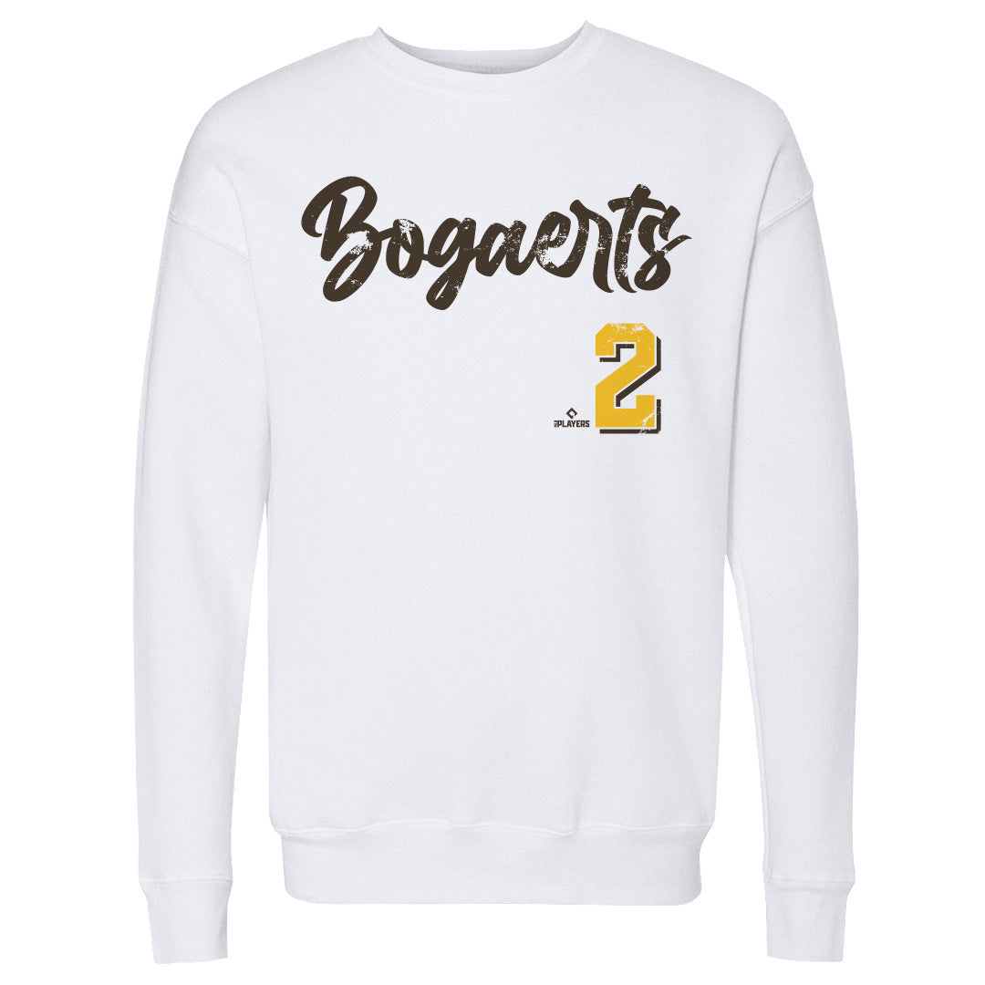 Xander Bogaerts Men&#39;s Crewneck Sweatshirt | 500 LEVEL