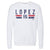 Nicky Lopez Men's Crewneck Sweatshirt | 500 LEVEL