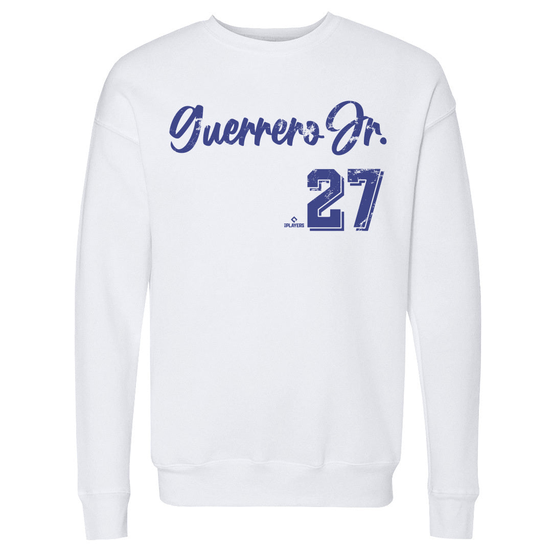 Vladimir Guerrero Jr. Men&#39;s Crewneck Sweatshirt | 500 LEVEL