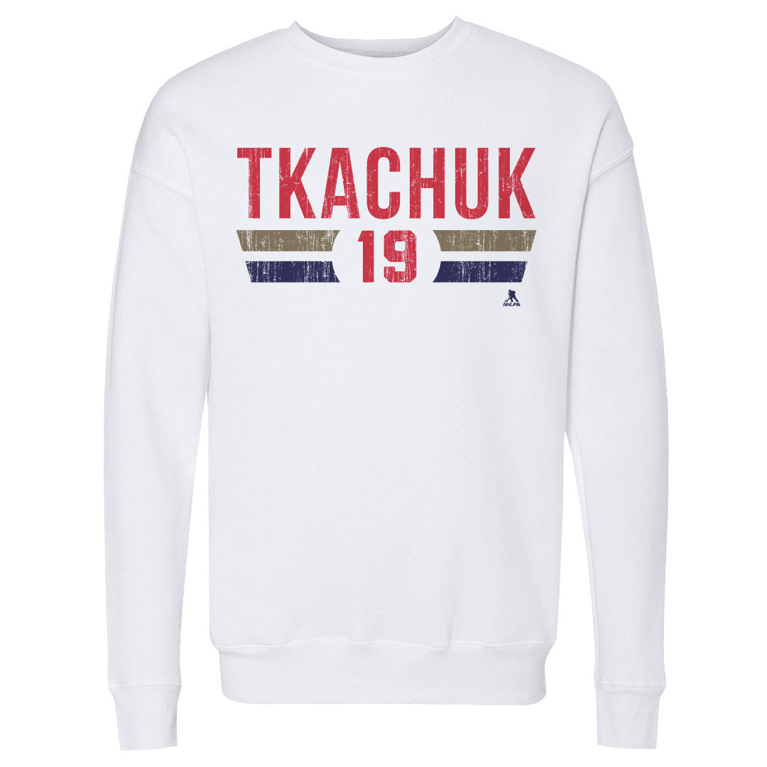 Matthew Tkachuk Men&#39;s Crewneck Sweatshirt | 500 LEVEL