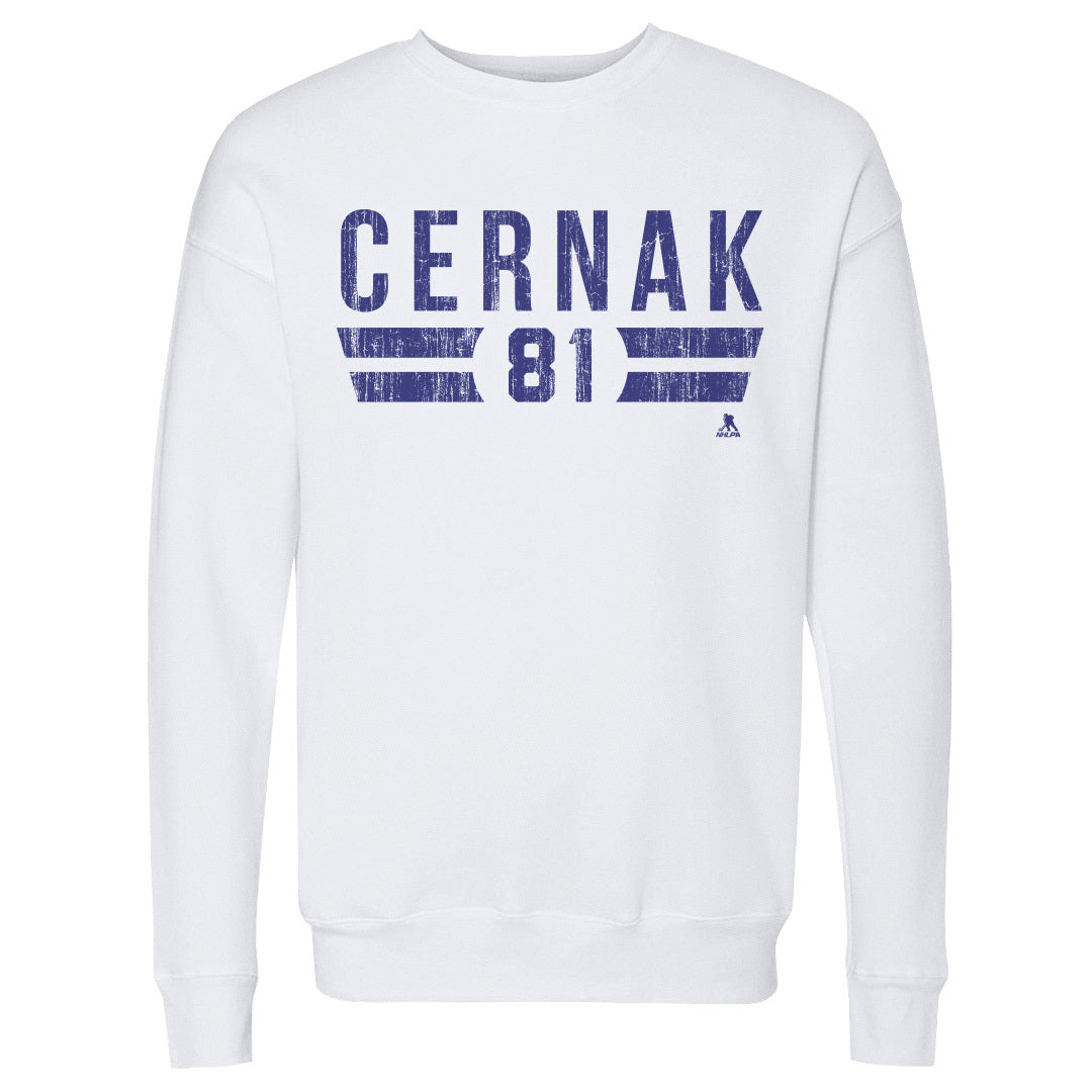 Erik Cernak Men&#39;s Crewneck Sweatshirt | 500 LEVEL