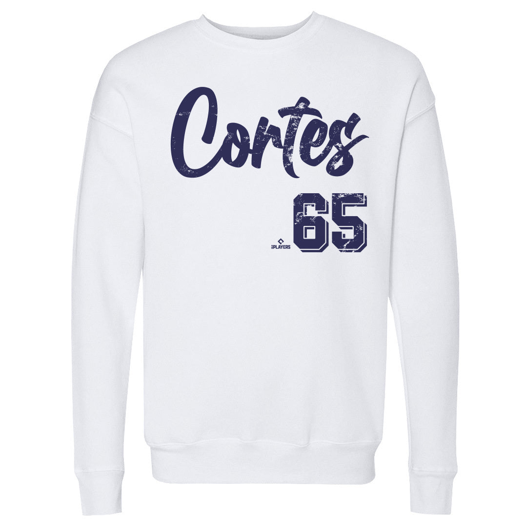 Nestor Cortes Men&#39;s Crewneck Sweatshirt | 500 LEVEL