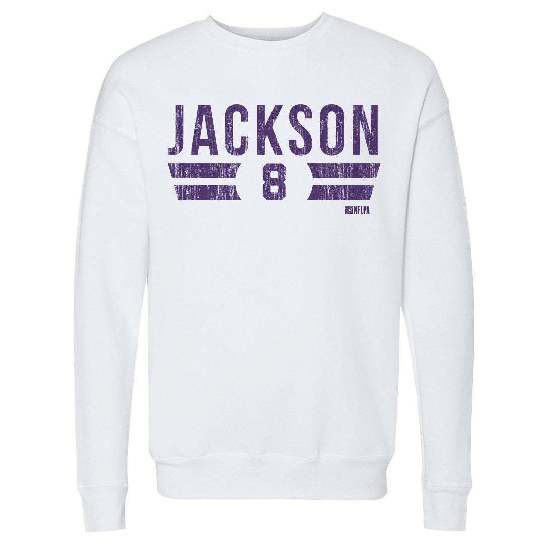 Lamar Jackson Men&#39;s Crewneck Sweatshirt | 500 LEVEL