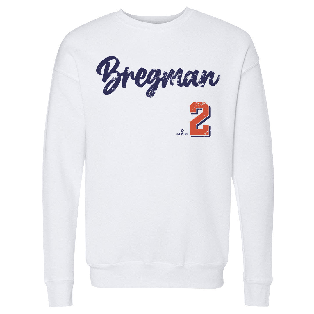 Alex Bregman Men&#39;s Crewneck Sweatshirt | 500 LEVEL