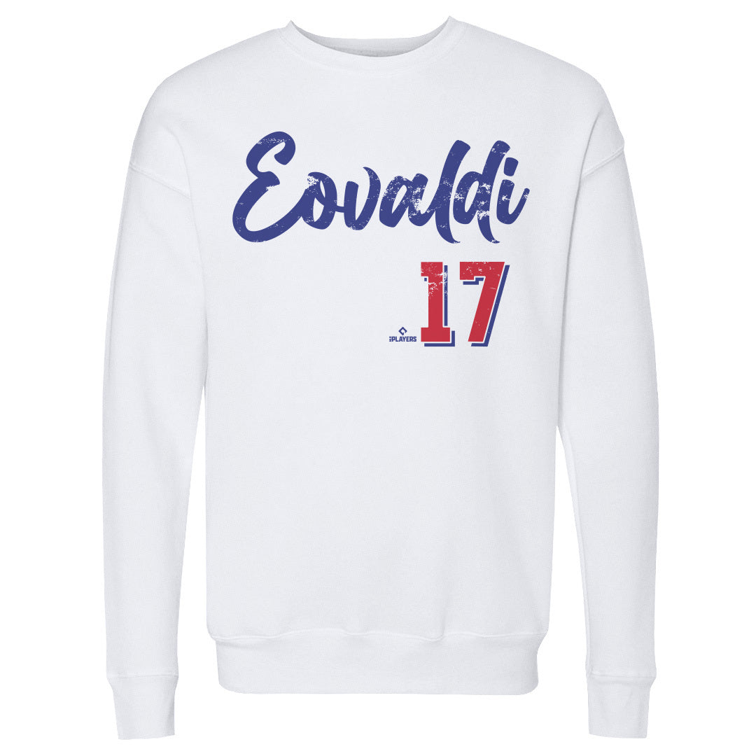 Nathan Eovaldi Men&#39;s Crewneck Sweatshirt | 500 LEVEL