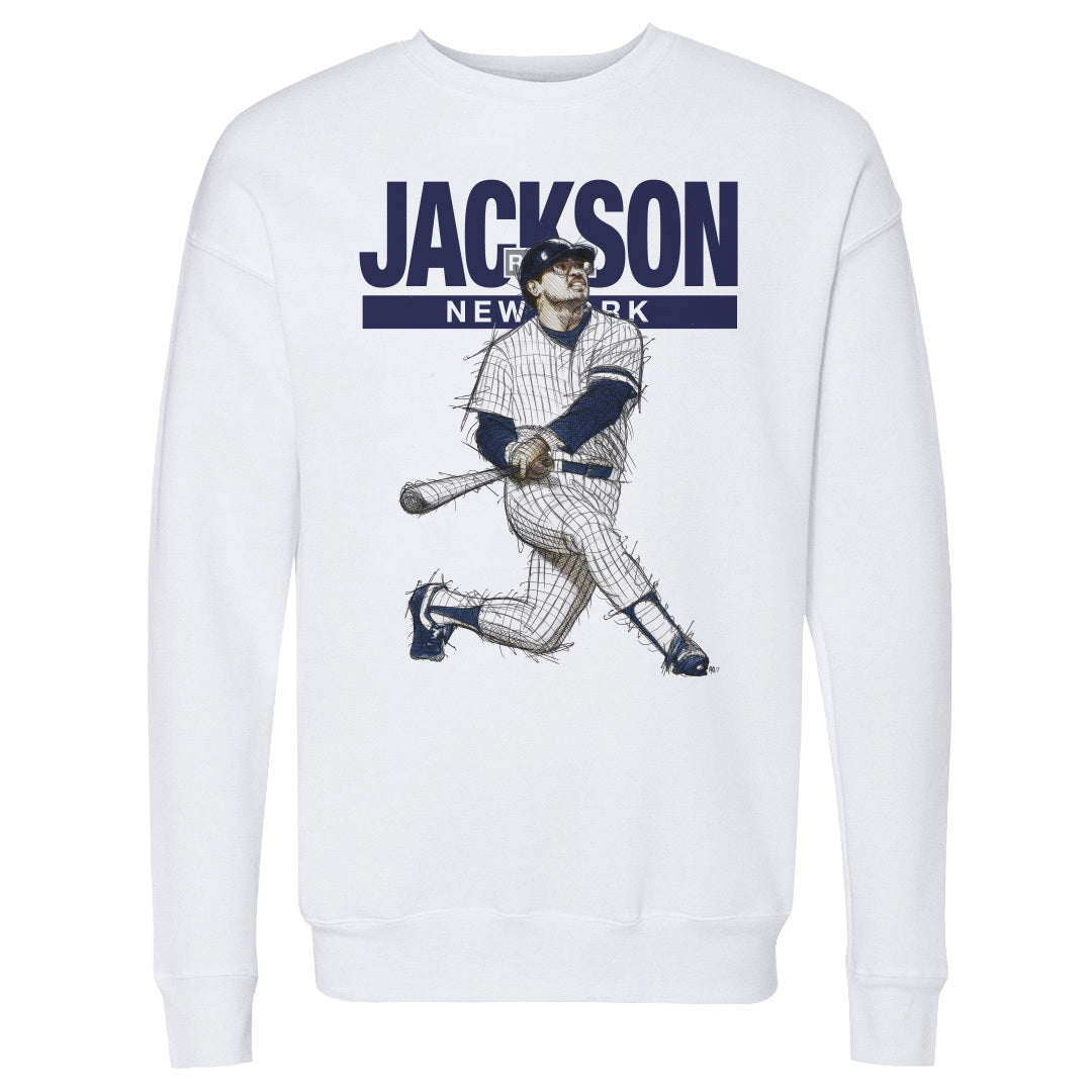 Reggie Jackson Men&#39;s Crewneck Sweatshirt | 500 LEVEL