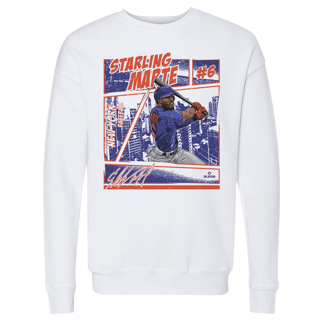 Starling Marte Men&#39;s Crewneck Sweatshirt | 500 LEVEL