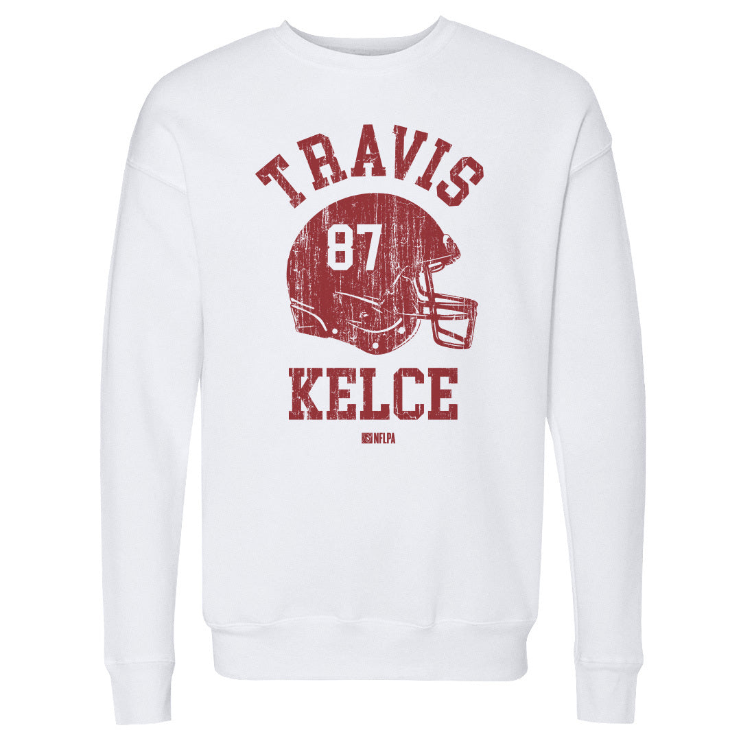 Travis Kelce Men&#39;s Crewneck Sweatshirt | 500 LEVEL