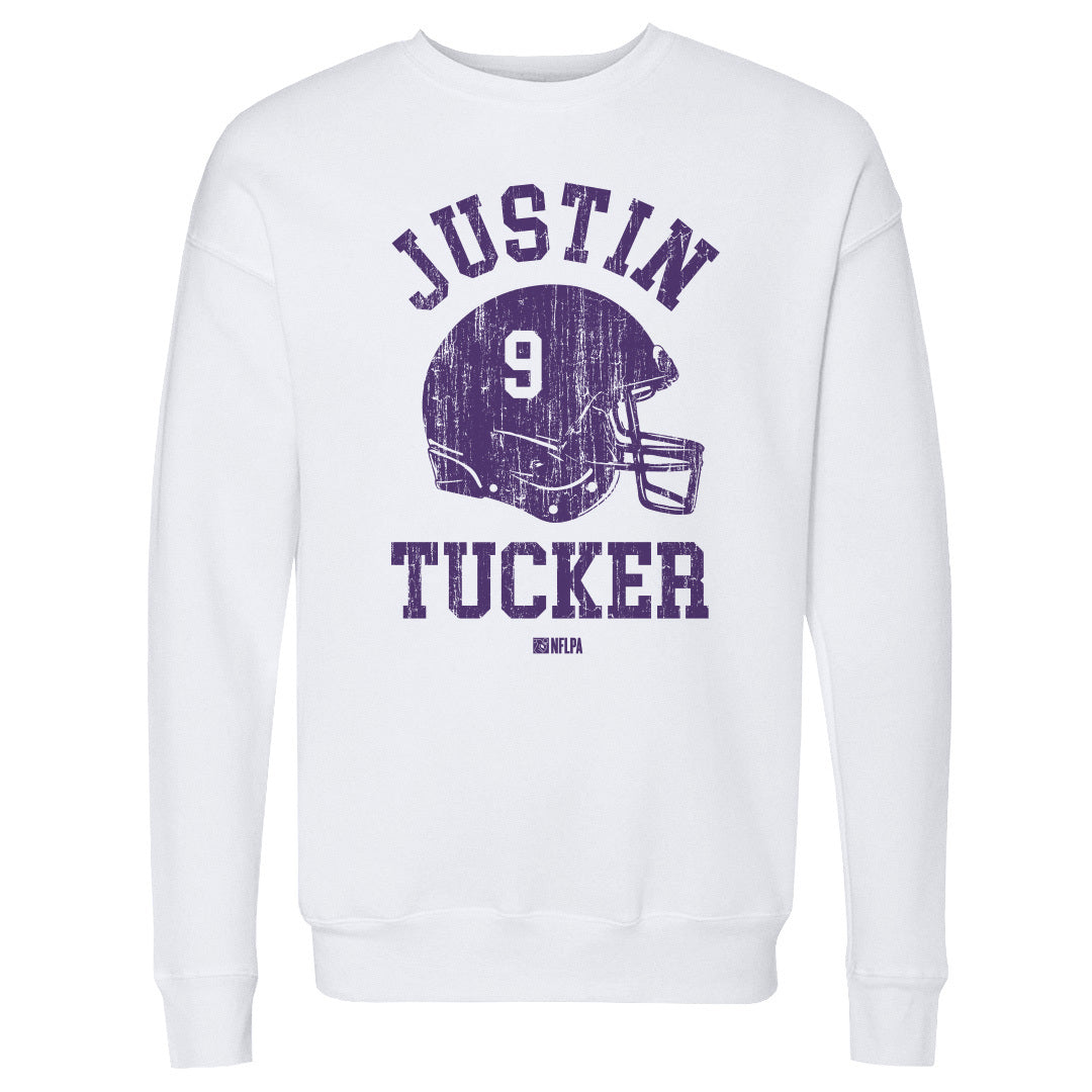 Justin Tucker Men&#39;s Crewneck Sweatshirt | 500 LEVEL