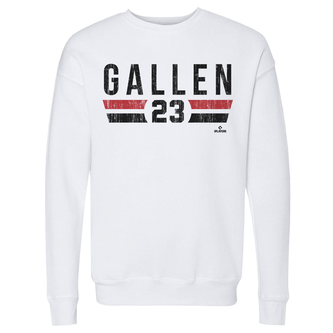 Zac Gallen Men&#39;s Crewneck Sweatshirt | 500 LEVEL