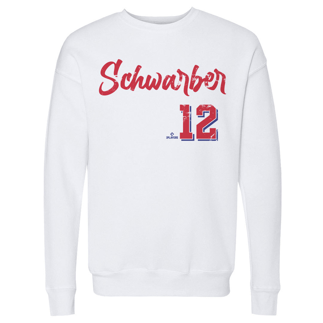 Kyle Schwarber Men&#39;s Crewneck Sweatshirt | 500 LEVEL