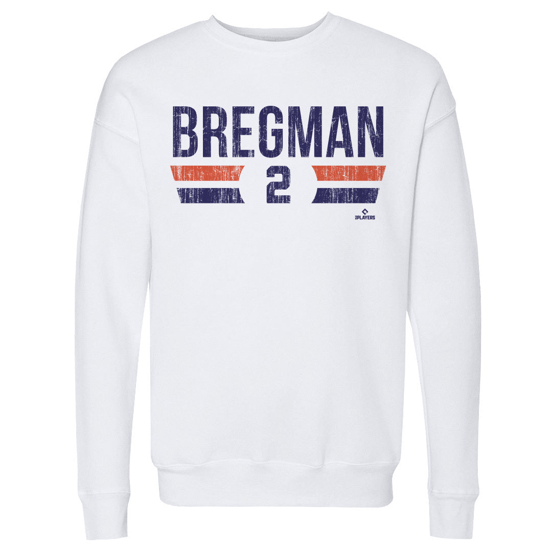 Alex Bregman Men&#39;s Crewneck Sweatshirt | 500 LEVEL