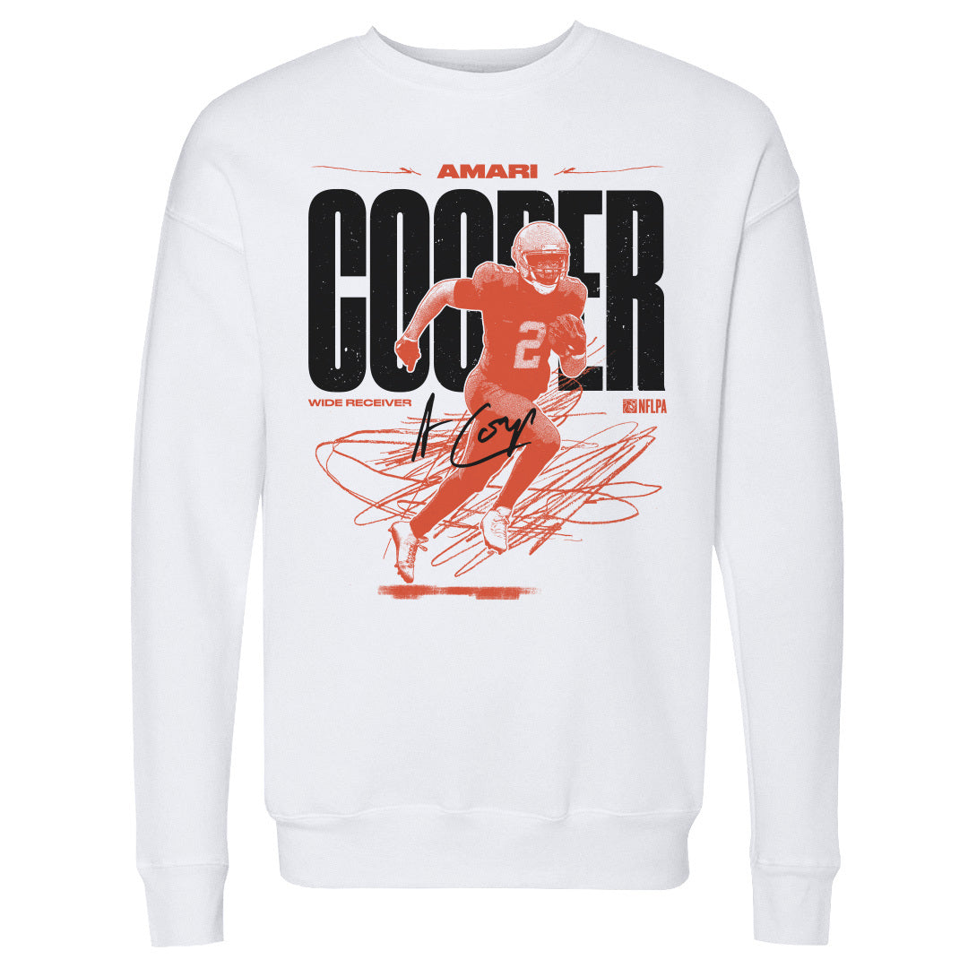 Amari Cooper Men&#39;s Crewneck Sweatshirt | 500 LEVEL