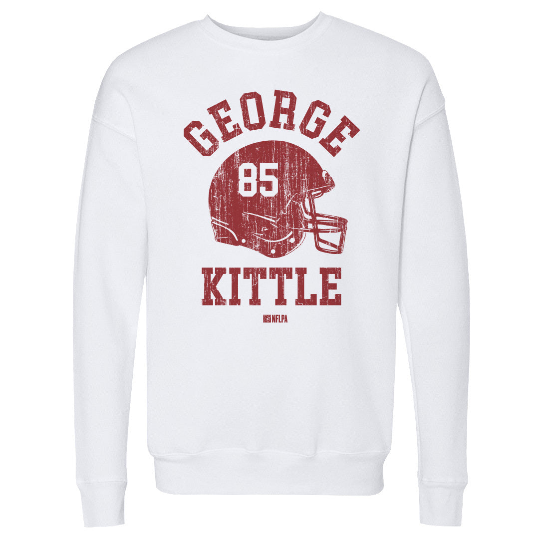 George Kittle Men&#39;s Crewneck Sweatshirt | 500 LEVEL