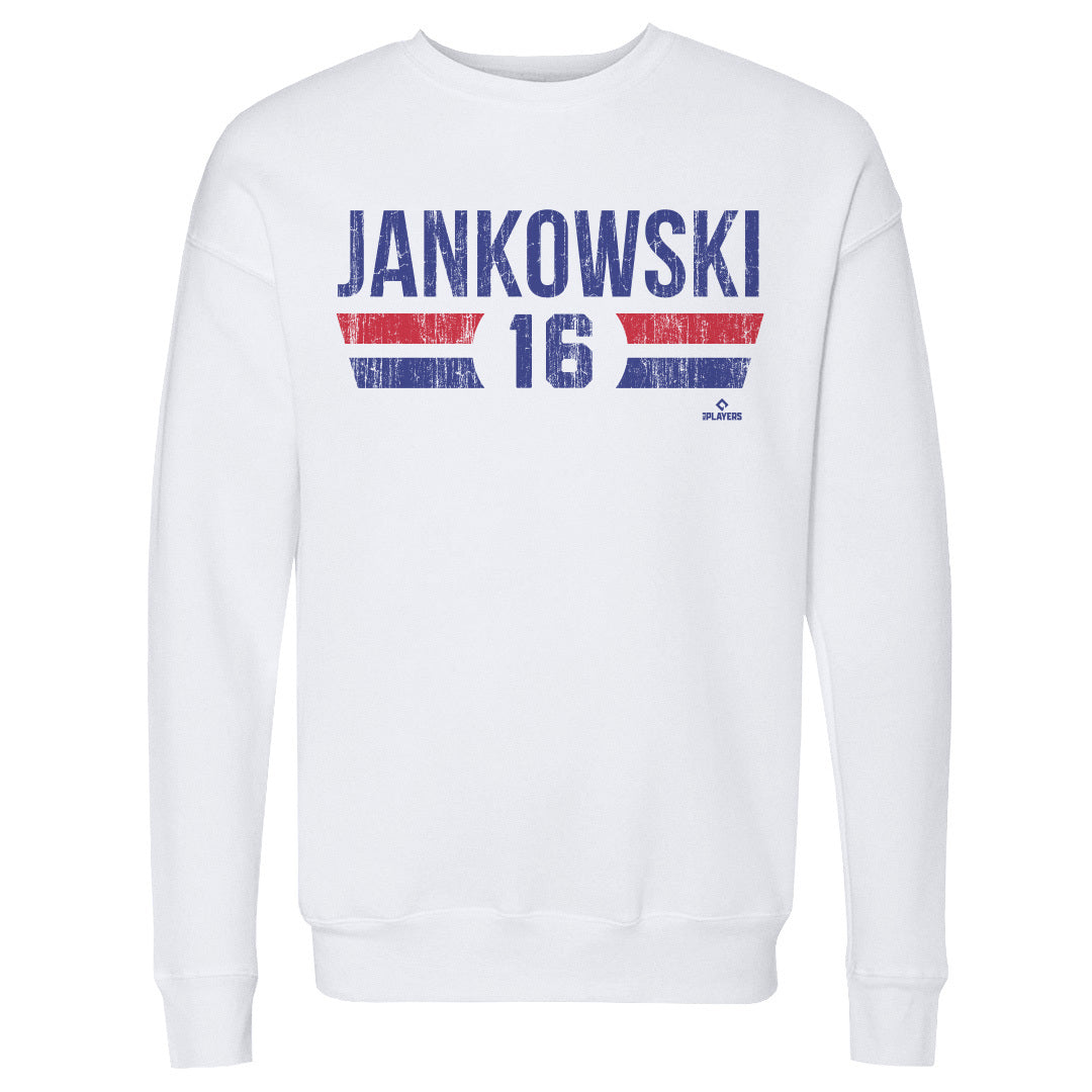 Travis Jankowski Men&#39;s Crewneck Sweatshirt | 500 LEVEL