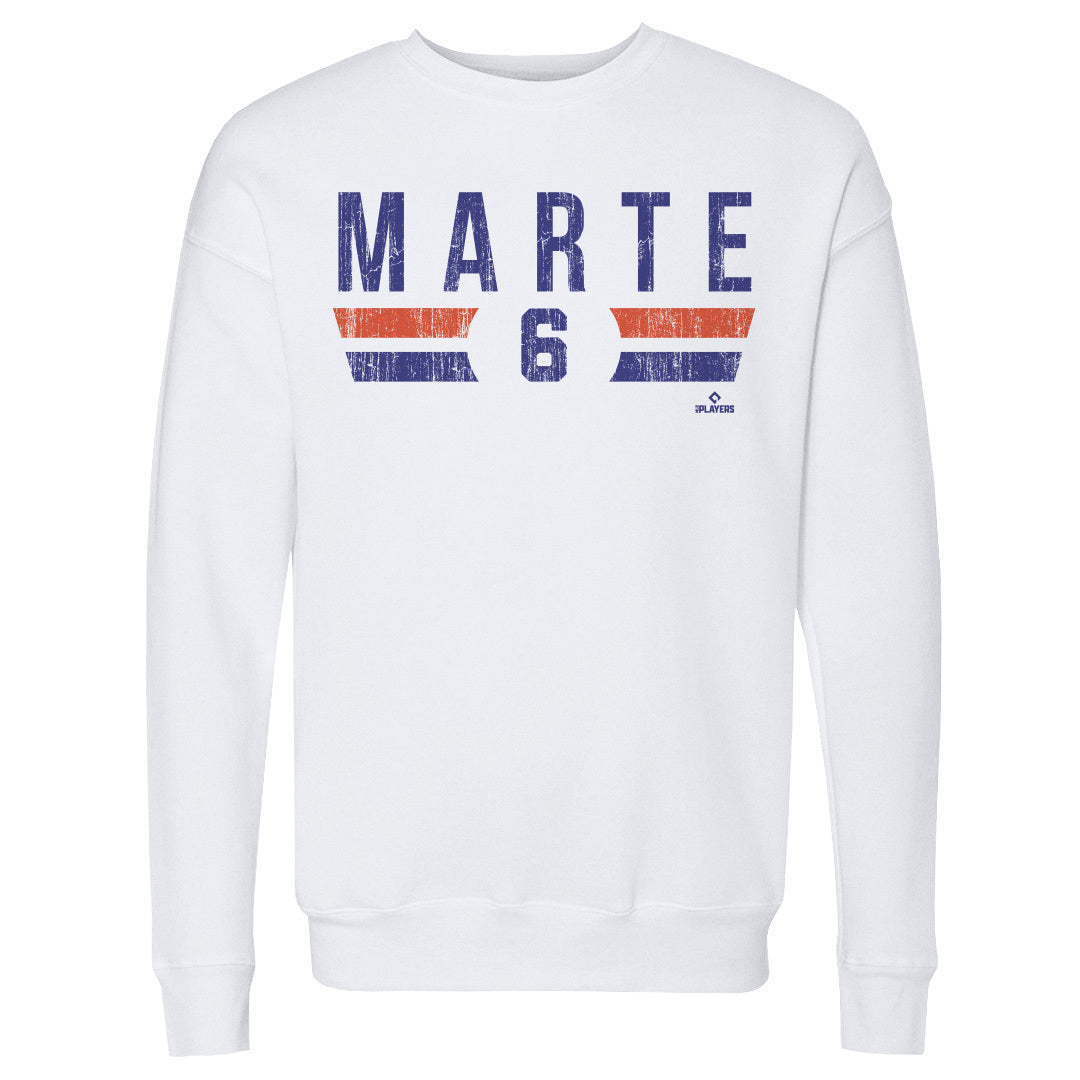 Starling Marte Men&#39;s Crewneck Sweatshirt | 500 LEVEL