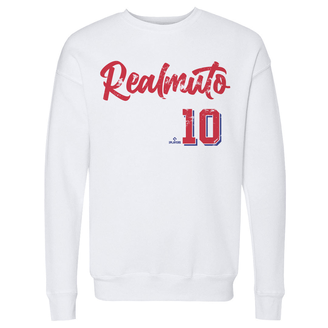 Philadelphia Phillies Men's 500 Level J.T. Realmuto Philadelphia White Shirt