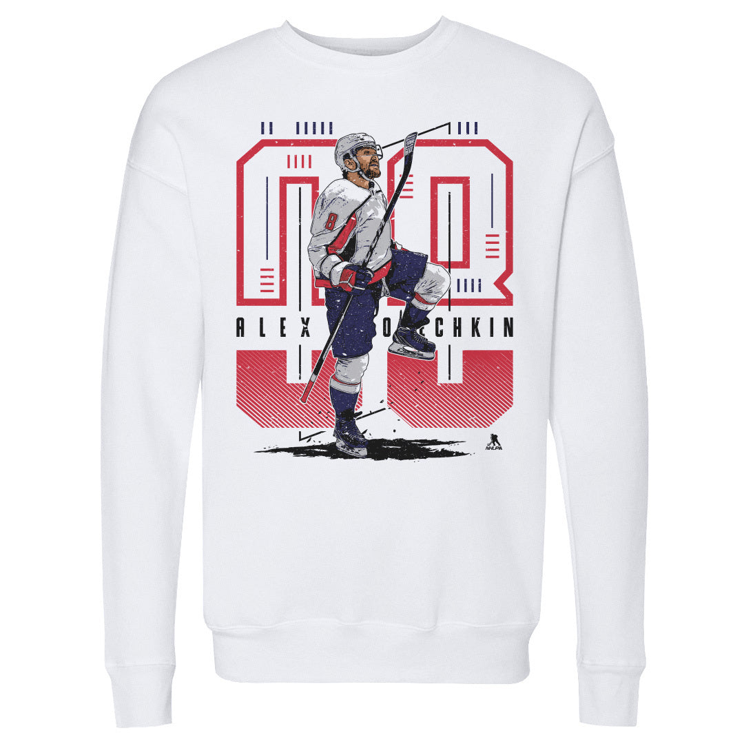 Alex Ovechkin Men&#39;s Crewneck Sweatshirt | 500 LEVEL