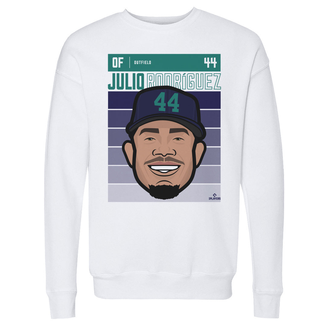 Julio Rodriguez Men&#39;s Crewneck Sweatshirt | 500 LEVEL