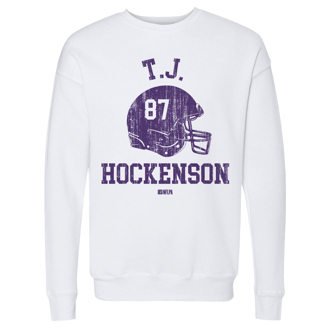 T.J. Hockenson Men&#39;s Crewneck Sweatshirt | 500 LEVEL