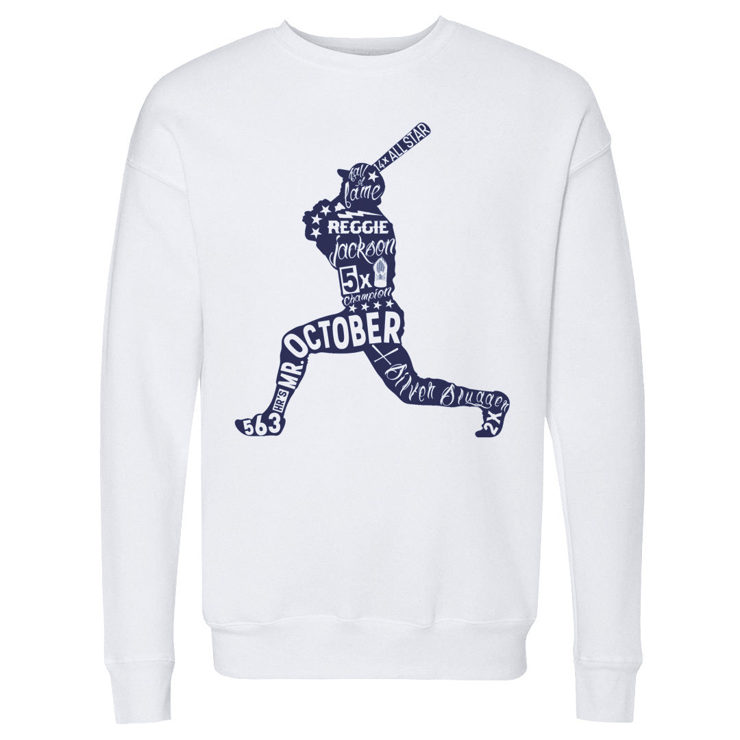 Reggie Jackson Men&#39;s Crewneck Sweatshirt | 500 LEVEL