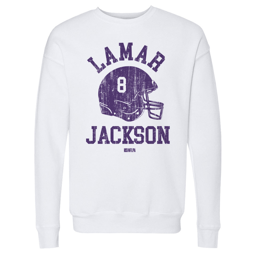 Lamar Jackson Men&#39;s Crewneck Sweatshirt | 500 LEVEL