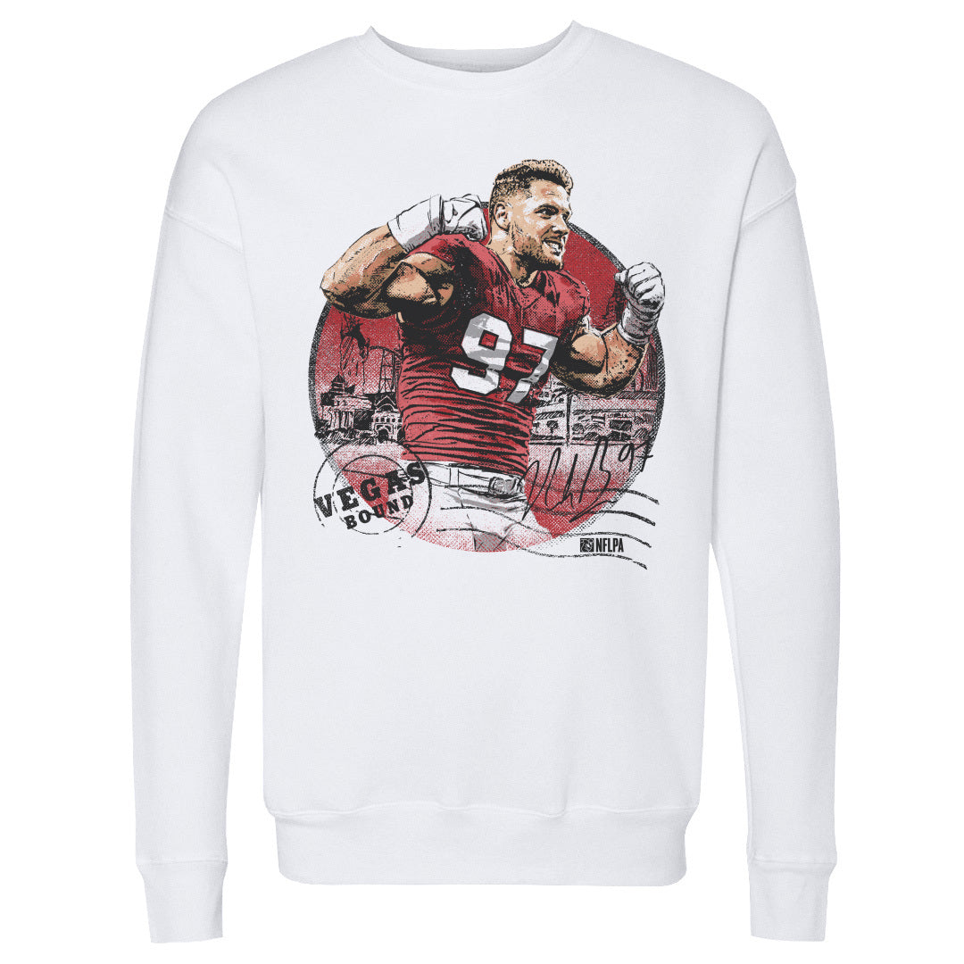 Nick Bosa Men&#39;s Crewneck Sweatshirt | 500 LEVEL