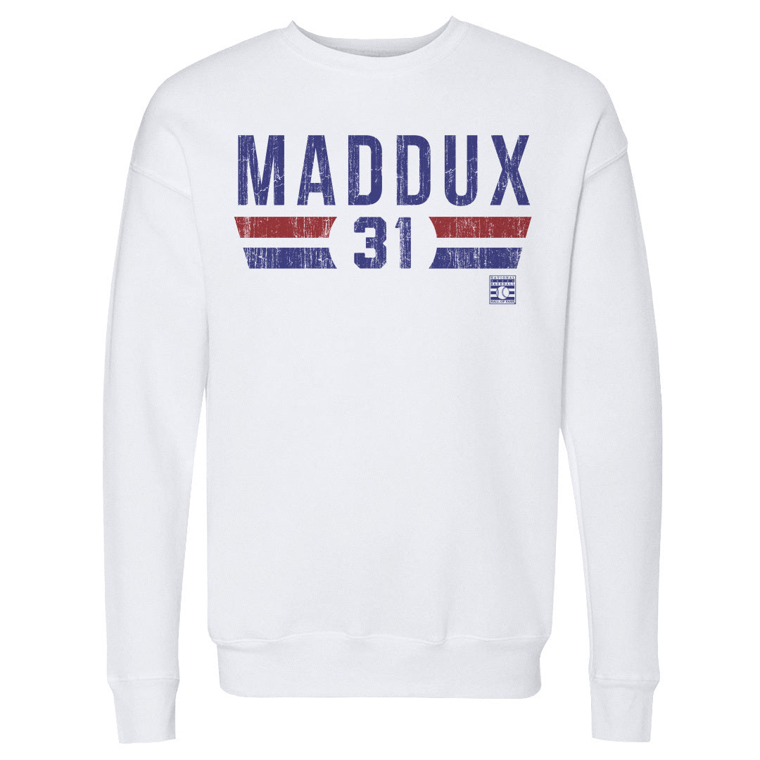 Greg Maddux Men&#39;s Crewneck Sweatshirt | 500 LEVEL