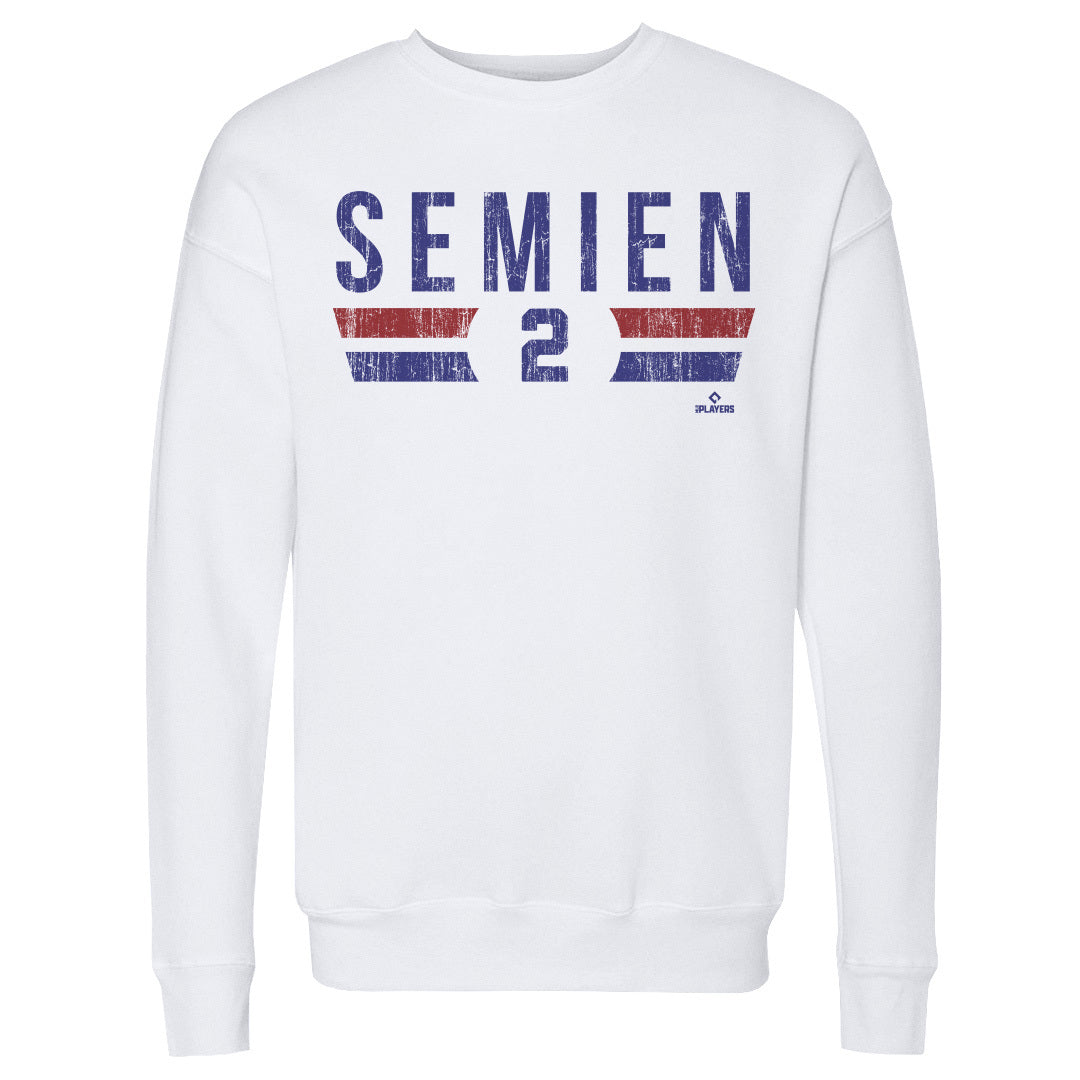 Marcus Semien Men&#39;s Crewneck Sweatshirt | 500 LEVEL