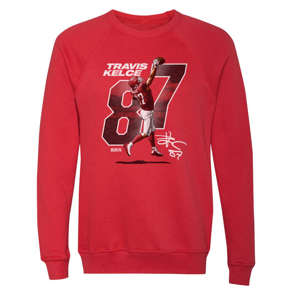 Travis Kelce Men&#39;s Crewneck Sweatshirt | 500 LEVEL