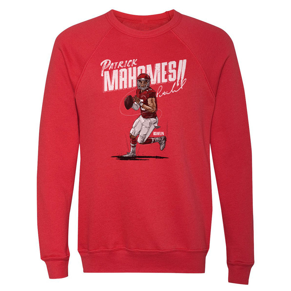 Patrick Mahomes Men&#39;s Crewneck Sweatshirt | 500 LEVEL