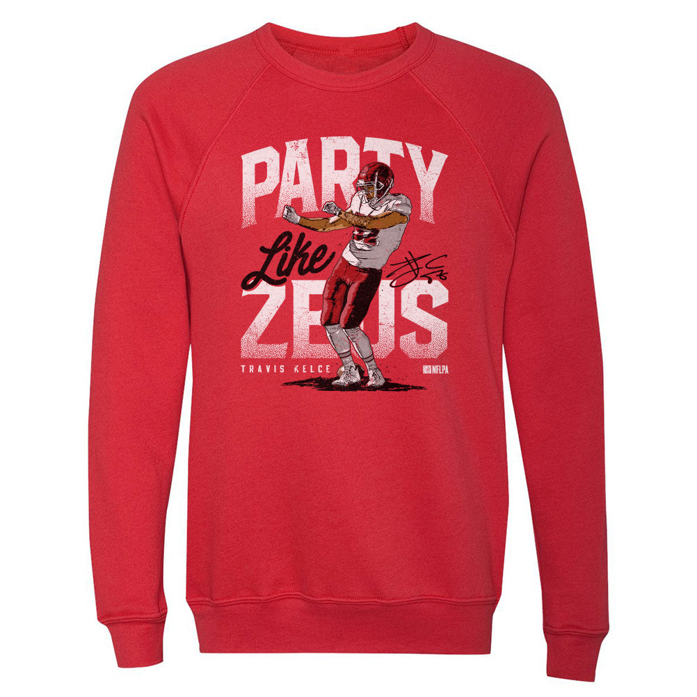 Travis Kelce Men&#39;s Crewneck Sweatshirt | 500 LEVEL