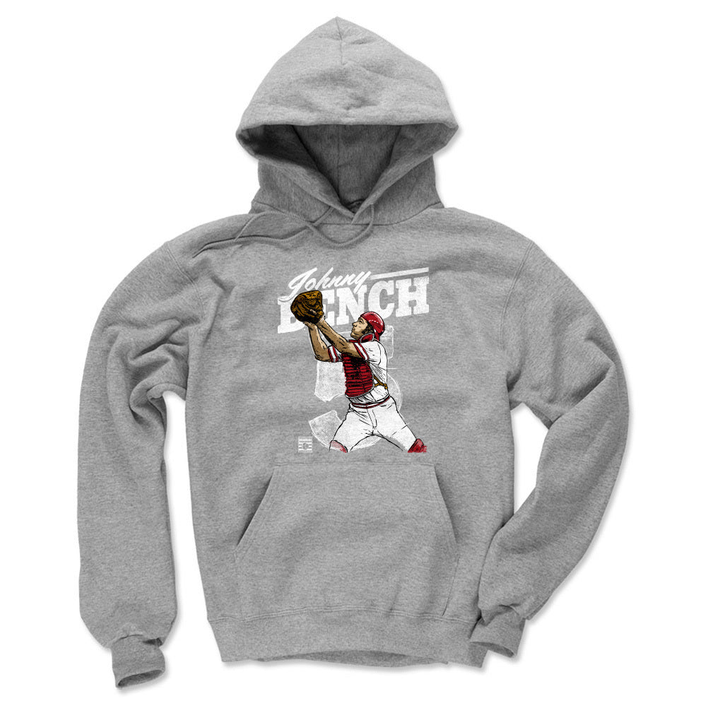 Johnny Bench Men&#39;s Hoodie | 500 LEVEL