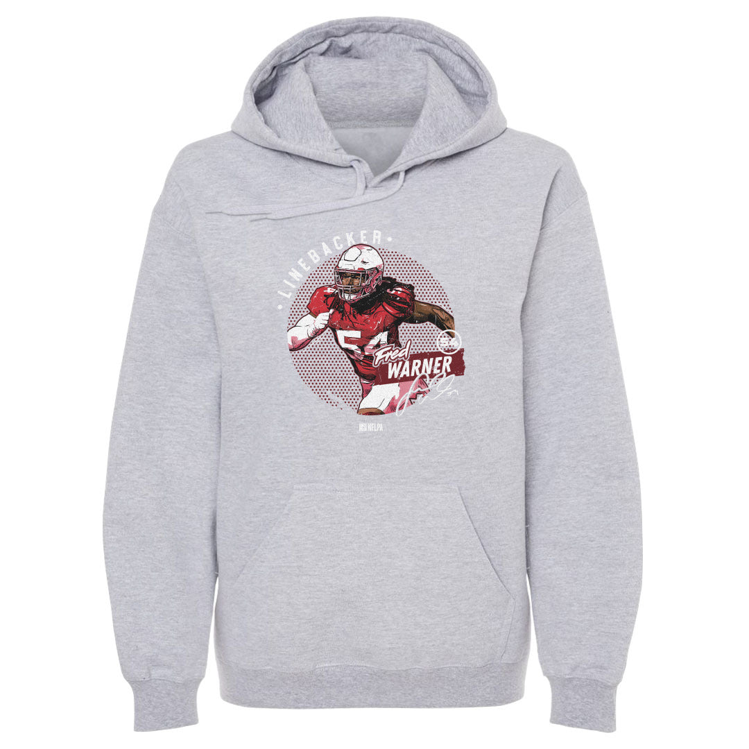 Fred Warner Hoodie, San Francisco Football Men's Hoodie