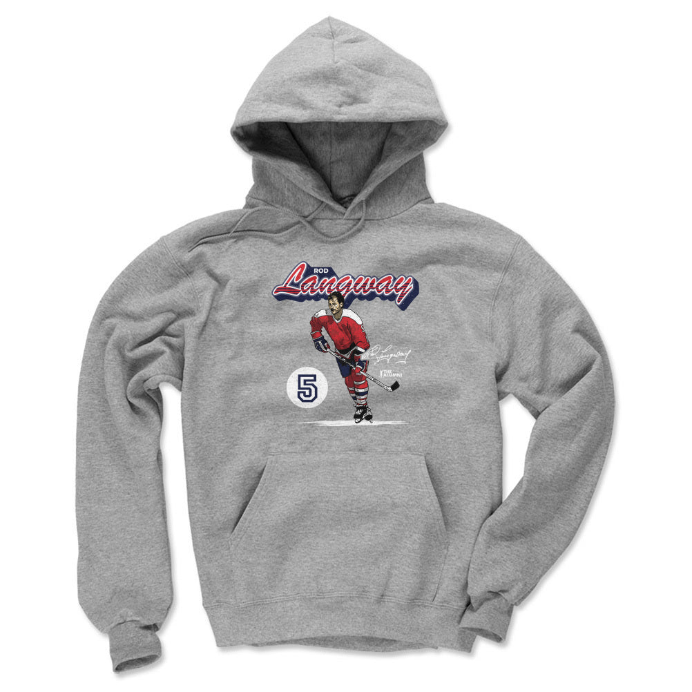 Rod Langway Men&#39;s Hoodie | 500 LEVEL