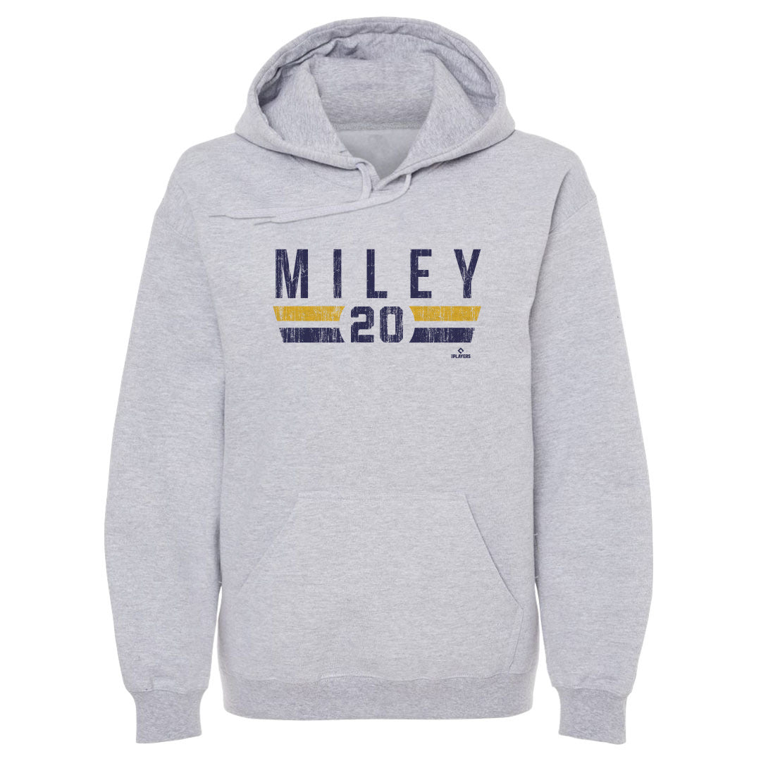 Men's Miley Logo Hoodie Sweatshirt In