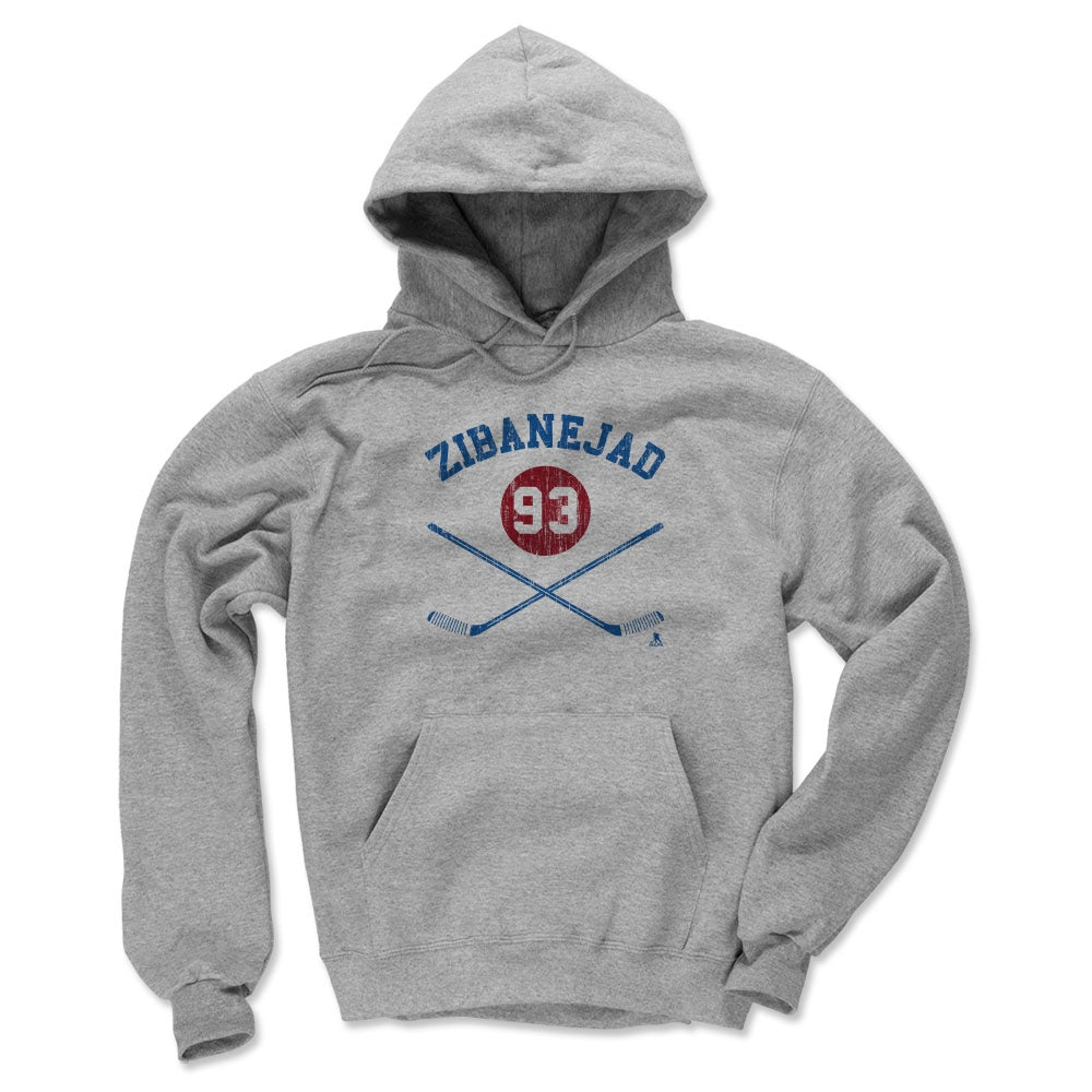 Mika Zibanejad Men&#39;s Hoodie | 500 LEVEL