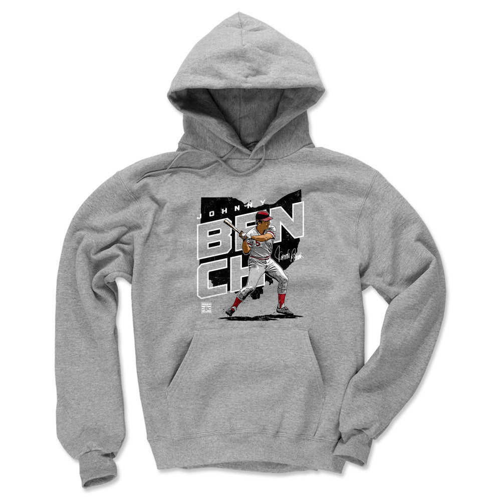 Johnny Bench Men&#39;s Hoodie | 500 LEVEL