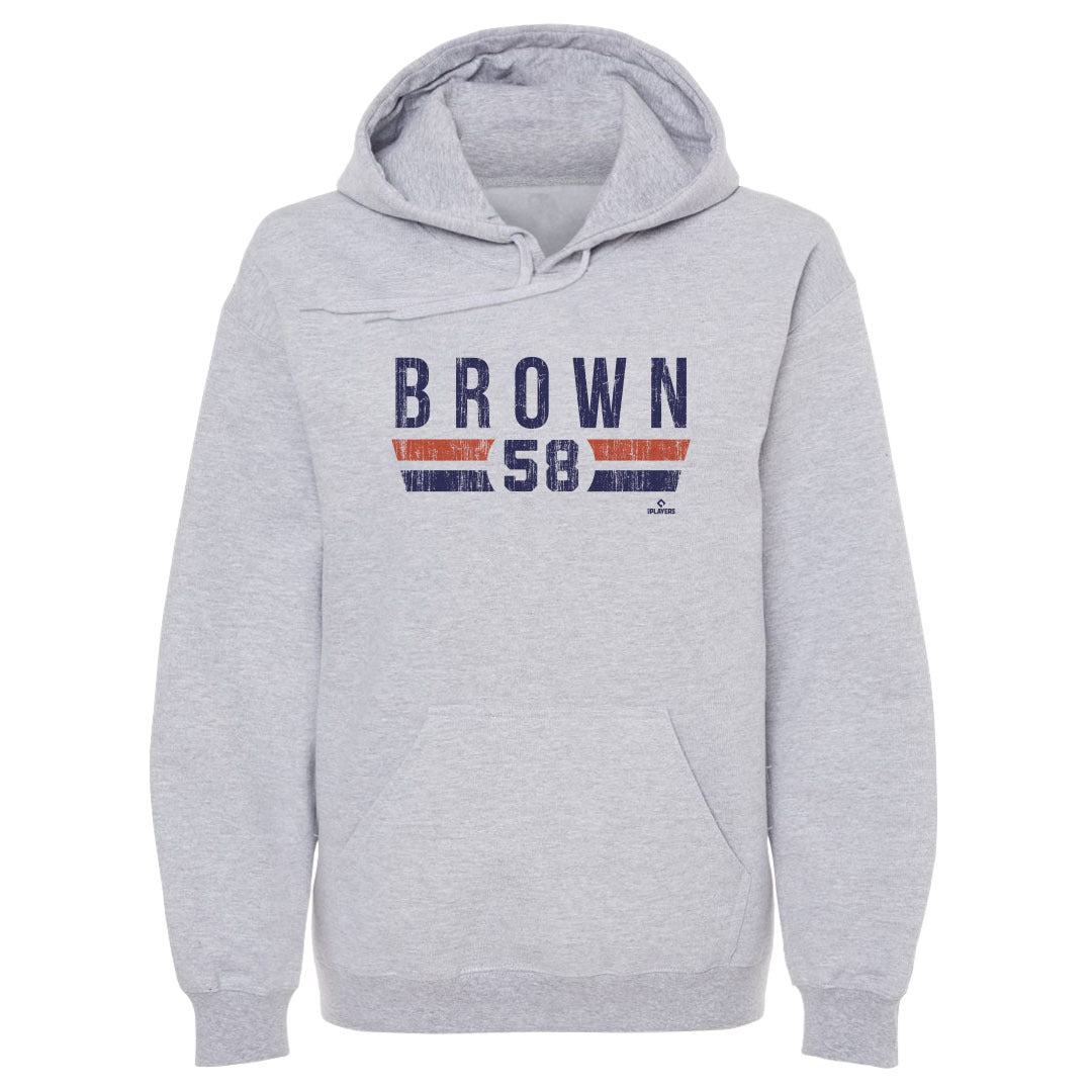 Hunter Brown Men&#39;s Hoodie | 500 LEVEL