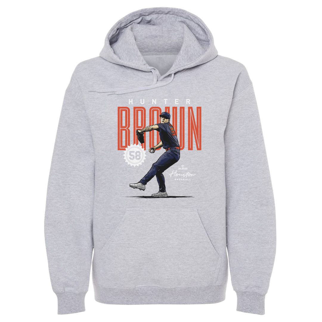 Hunter Brown Men&#39;s Hoodie | 500 LEVEL