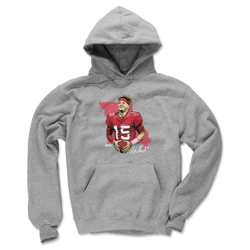 New Patrick Mahomes Kansas City Chiefs 15 Hoodie Jersey Red Hooded  Sweatshirt