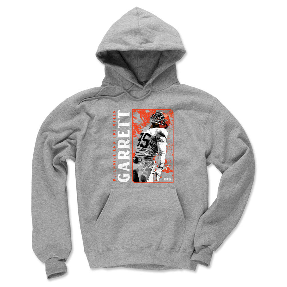 Myles Garrett Men&#39;s Hoodie | 500 LEVEL