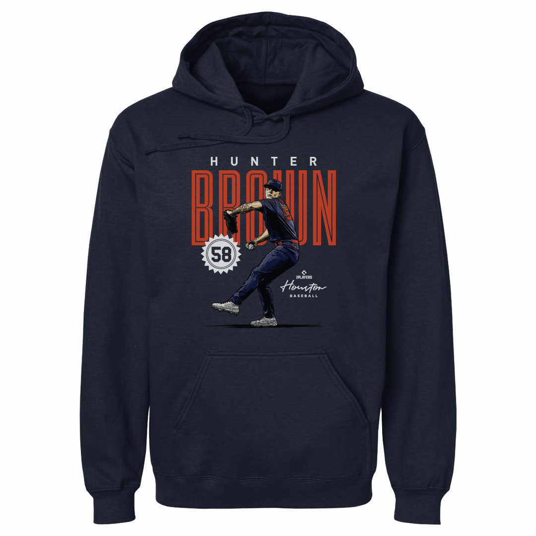 Hunter Brown Men&#39;s Hoodie | 500 LEVEL