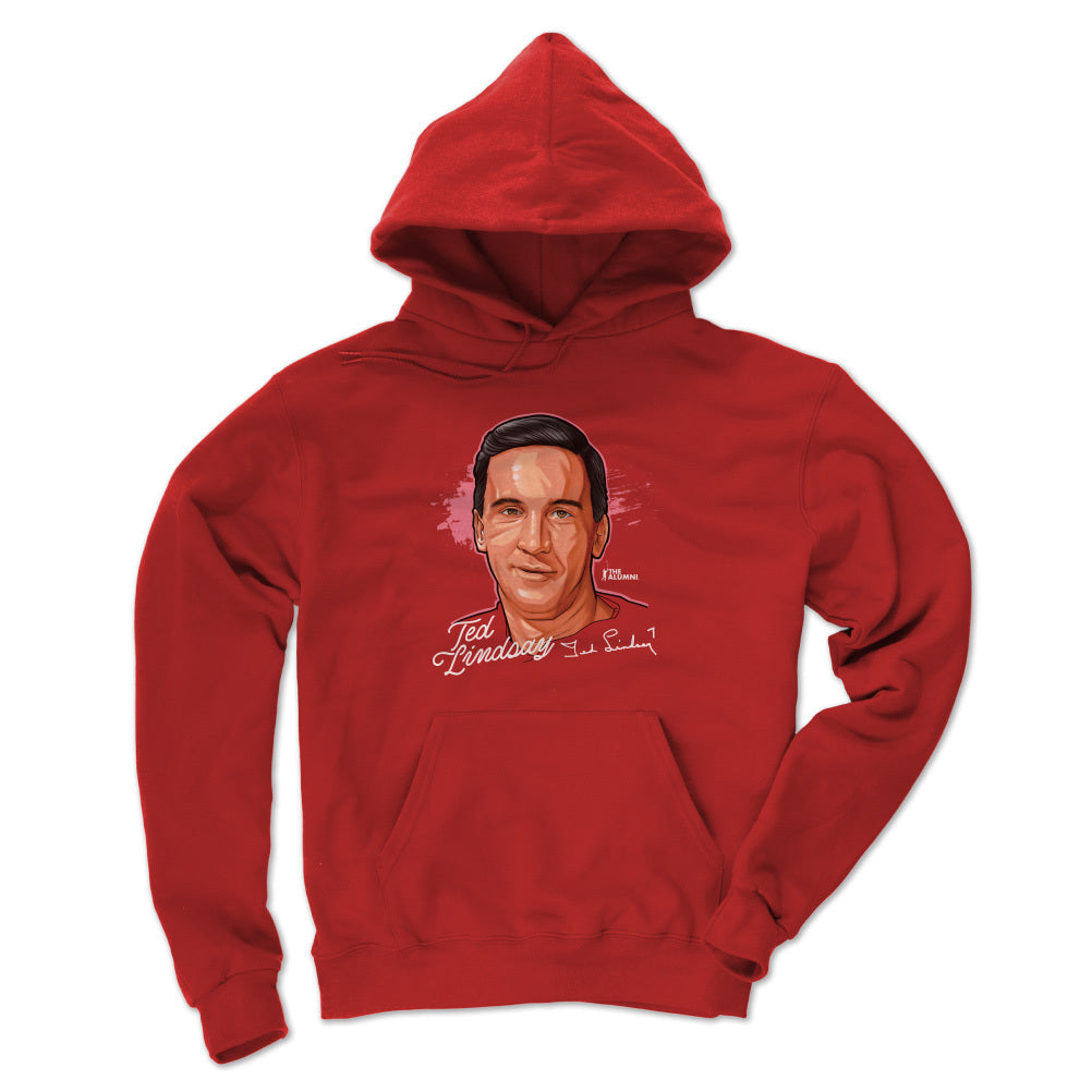 Ted Lindsay Men&#39;s Hoodie | 500 LEVEL